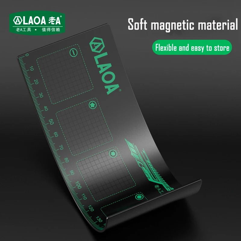 Home Automation System Diy - LAOA Magnetische Schraubenaufbewahrungsmatte Doppelseitige Weiche Magnetische